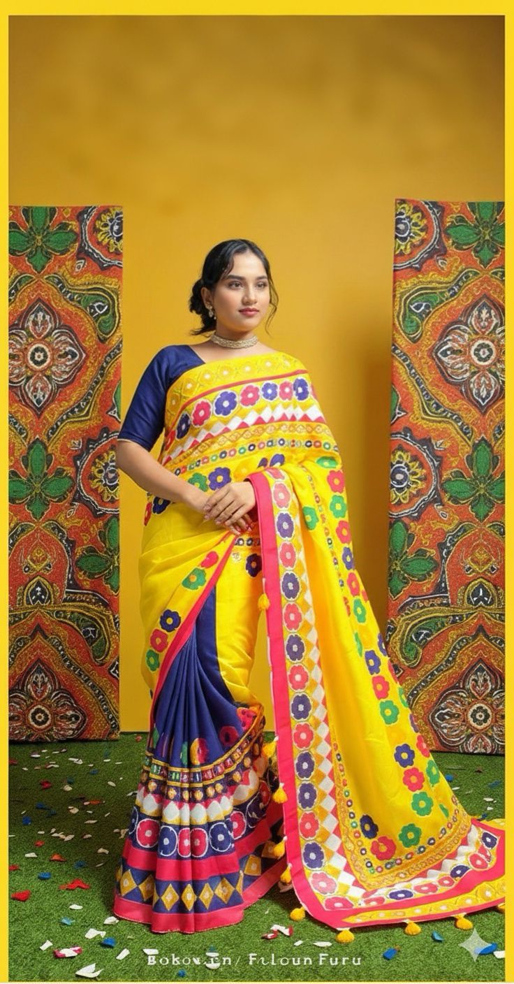 বসন্ত উৎসবের সেরা শাড়ি